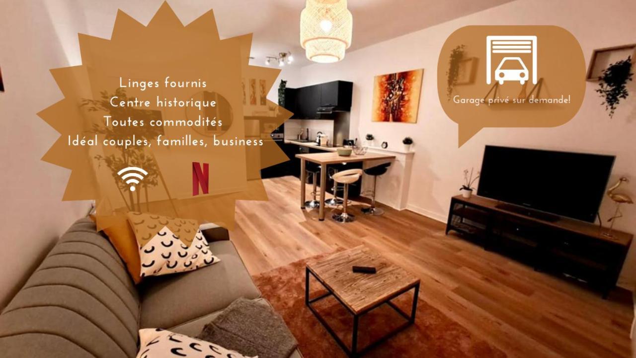 Le Saint Jean , Centre Historique, Wifi, Tout Equipe, Ideal Famille, Business, Ou Simple Escapade Niort Kültér fotó